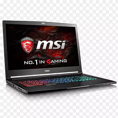 笔记本电脑MSI gs73vr隐形专业Mac图书专业英特尔核心i7 NVIDIA GeForce GTX 1060-膝上型电脑