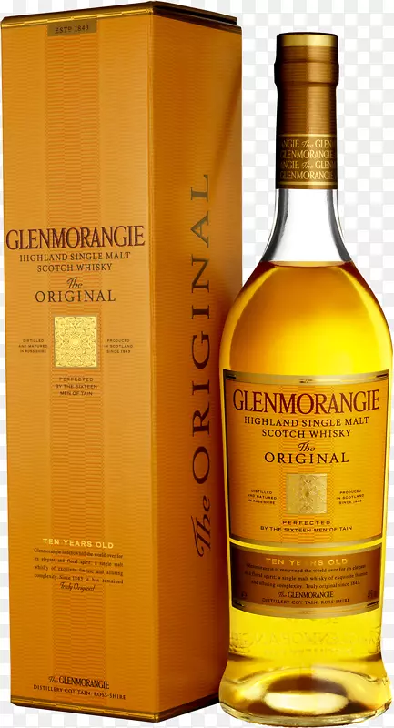 Glenmorangie单麦芽威士忌，单麦芽苏格兰威士忌，威士忌-饮料
