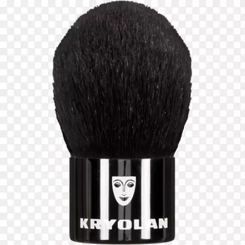 刮胡子刷kryolan化妆品kabuki刷-kabuki