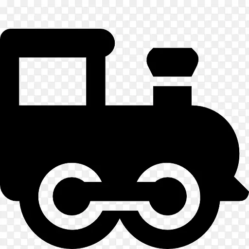 火车轨道运输蒸汽机车蒸汽机计算机图标.列车