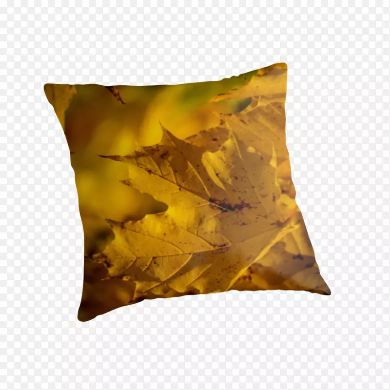 抛枕垫叶-秋黄叶