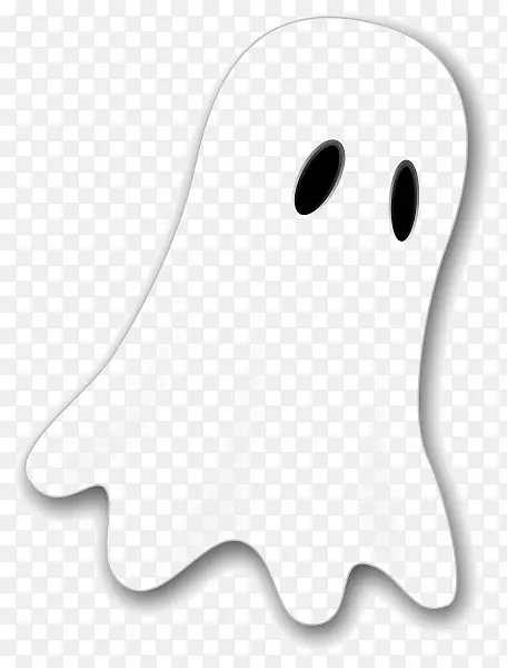 幽灵电脑图标剪辑艺术-幽灵
