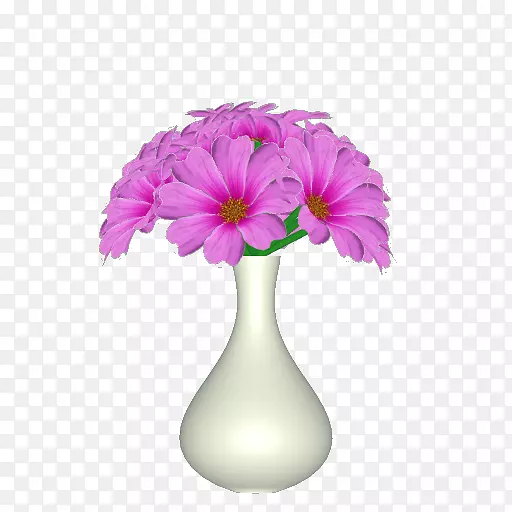 超长菊切花花瓶紫罗兰花瓶