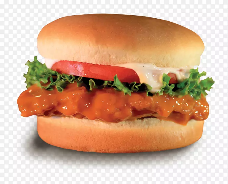 鲑鱼汉堡芝士水牛汉堡滑块素食汉堡炸鸡三明治