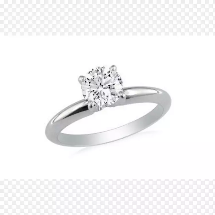 订婚戒指立方氧化锆金结婚戒指