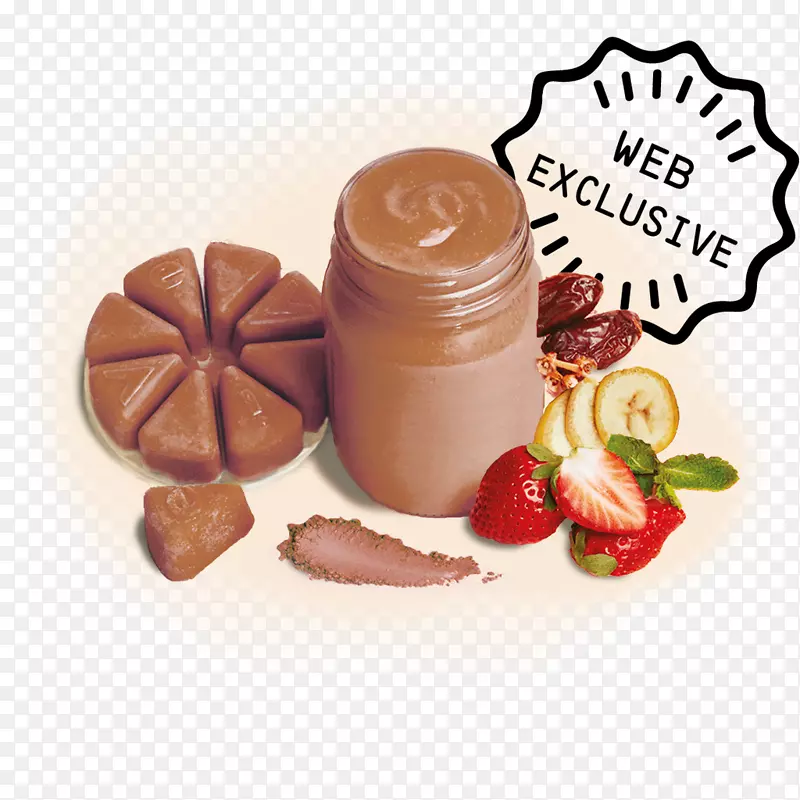Evive冰沙冷冻甜点巧克力超级食物-巧克力