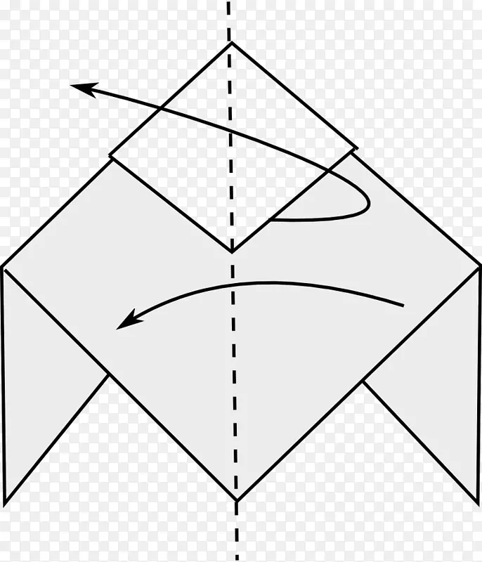 三角形点对称线艺术三角形