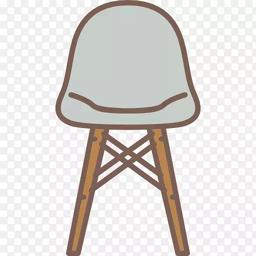 椅子，家具，电脑图标，客厅座椅-椅子
