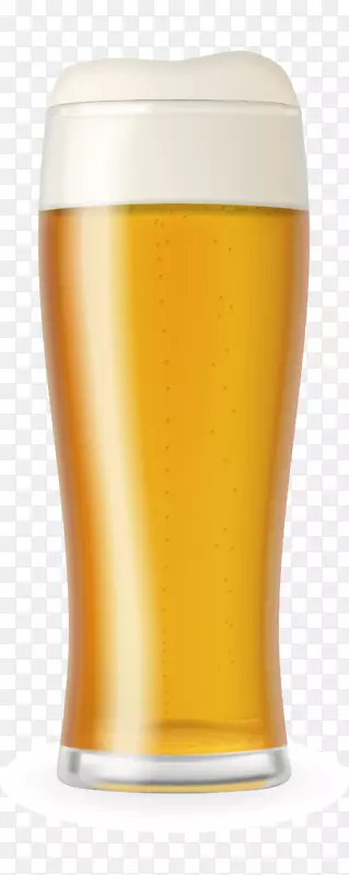 小麦啤酒品脱玻璃啤酒杯