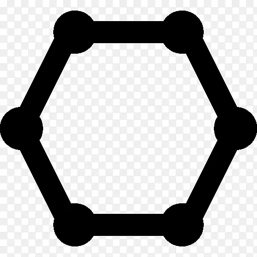 计算机图标六角形