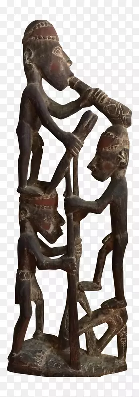 塞皮克河青铜雕塑凯里鲁岛亚图尔人-巴布亚新几内亚