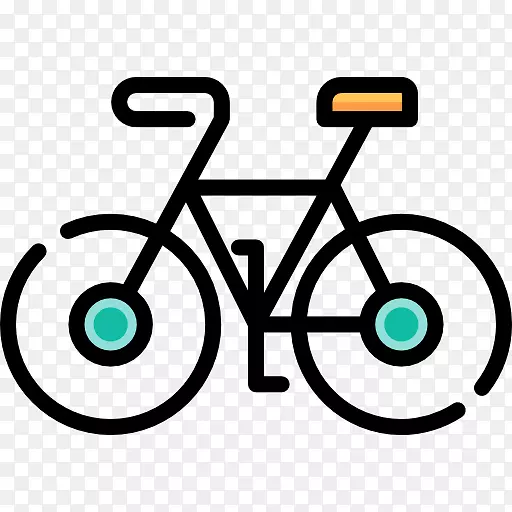 自行车店自行车标志固定齿轮自行车骑车人顶部