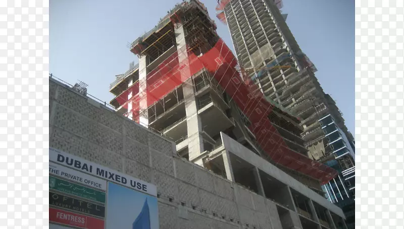 建筑工程摩天大楼立面建筑屋顶-迪拜大厦