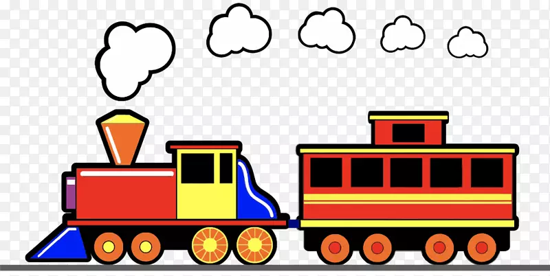 玩具火车和火车组-铁路运输-火车