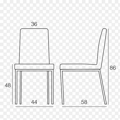 纸制椅白椅