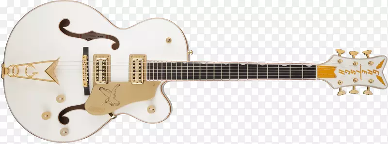 Gretsch白色猎鹰电吉他切线吉他