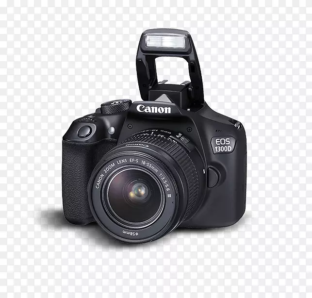 佳能eos 1300 d佳能eos 750 d canon ef镜头安装数码单反佳能e-s 18-55 mm镜头照相机