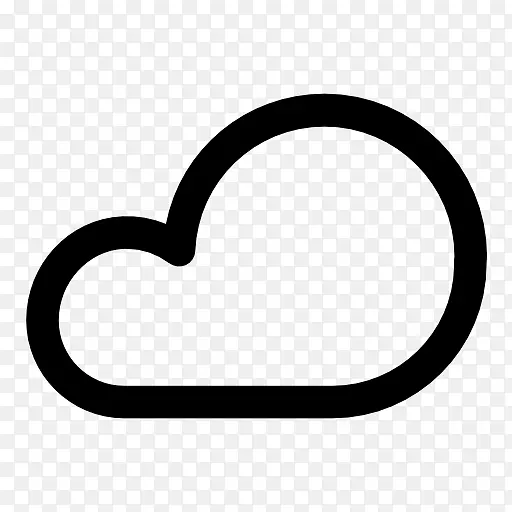 云彩电脑图标天空剪贴画-云
