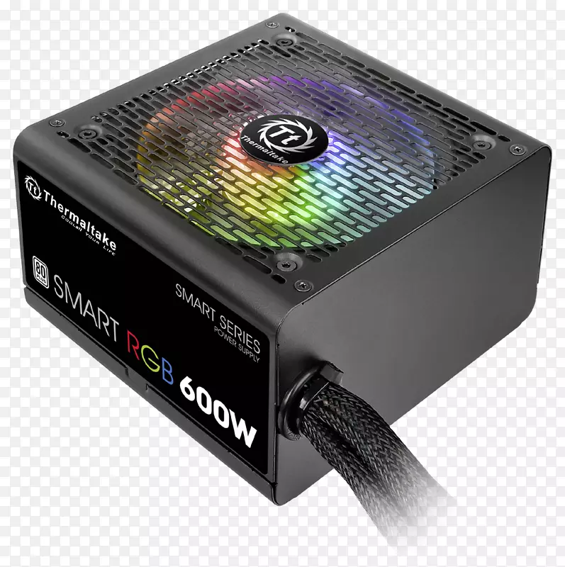 PC电源单元热-智能RGB ATX 80+PC电源单元热敏RGB ATX 80加电源转换器