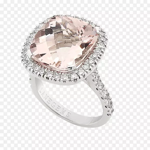 结婚戒指银身珠宝白金钻石结婚戒指