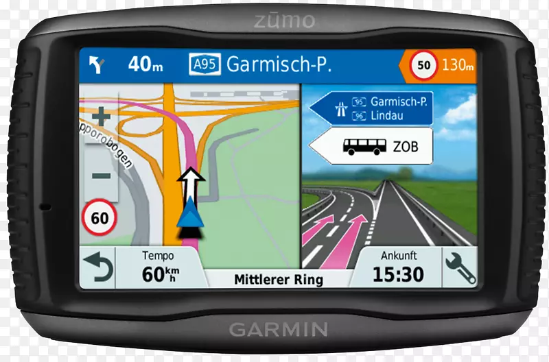 GPS导航系统欧洲Garmin有限公司嘉明zūmo 595汽车导航系统-摩托车