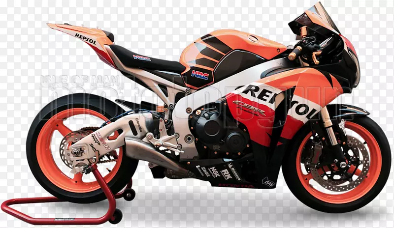 本田汽车排气系统汽车摩托车Aprilia RSV 1000 r-Honda