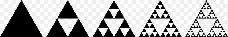 Sierpinski三角形分形Sierpinski地毯数学-三角形