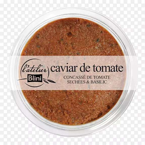 鱼子酱(Caviar bayi taramasalata meze hummus-番茄)