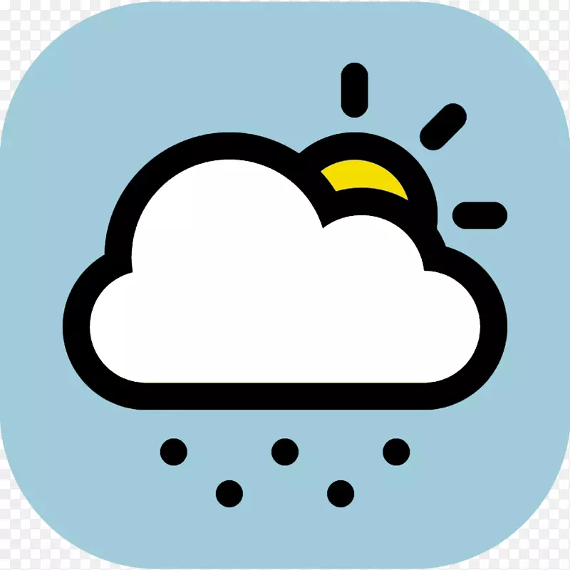 高尔夫和乡村俱乐部的电脑图标天气云夹艺术天气