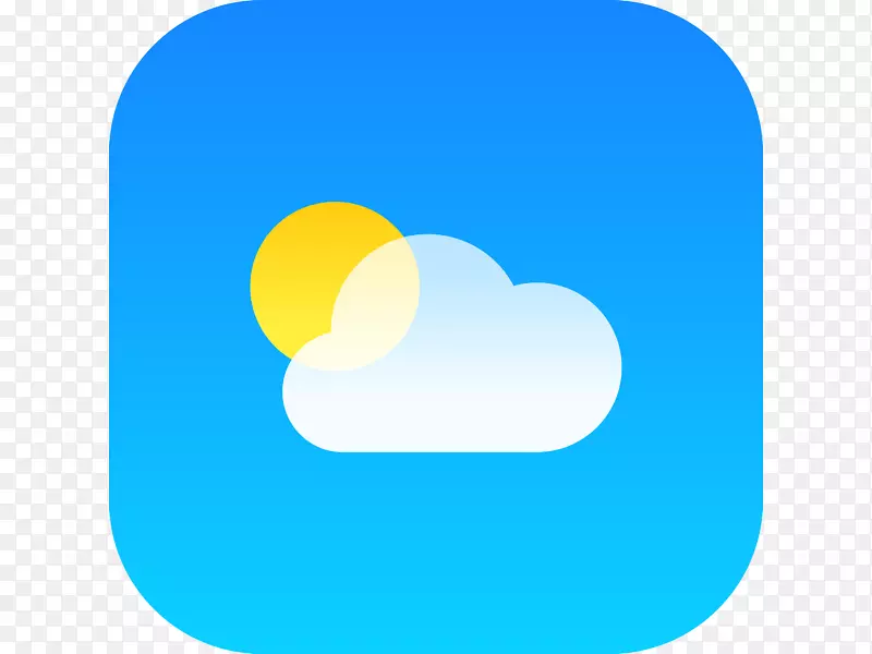 天气预报天气频道标志-IOS