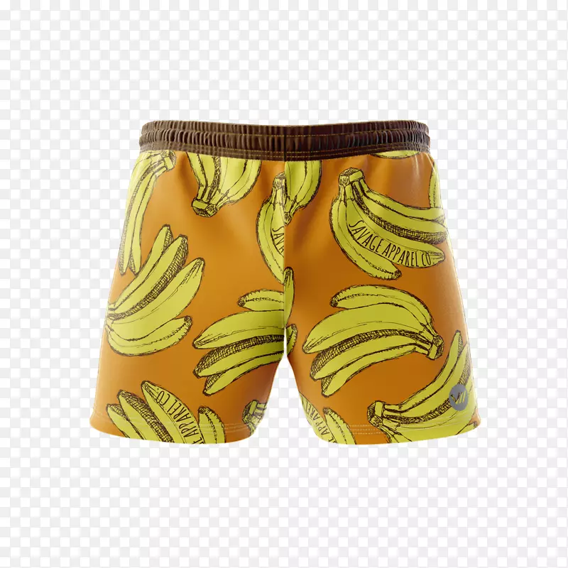 泳裤吊床香蕉泳装短裤-香蕉