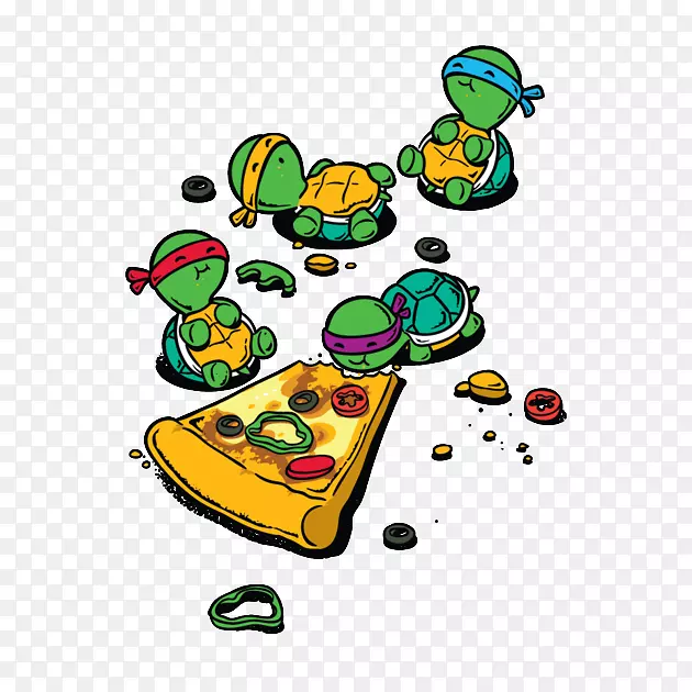 四月奥尼尔碎纸机Donatello Michaelangelo变异型忍者海龟