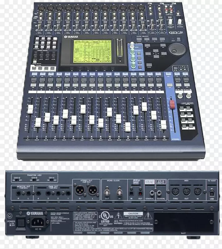 音频混合器数字混合控制台雅马哈01v雅马哈公司音频混合台
