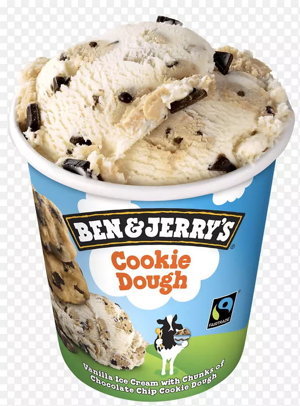 冰淇淋巧克力片饼干巧克力布朗尼本&杰瑞的软糖冰淇淋