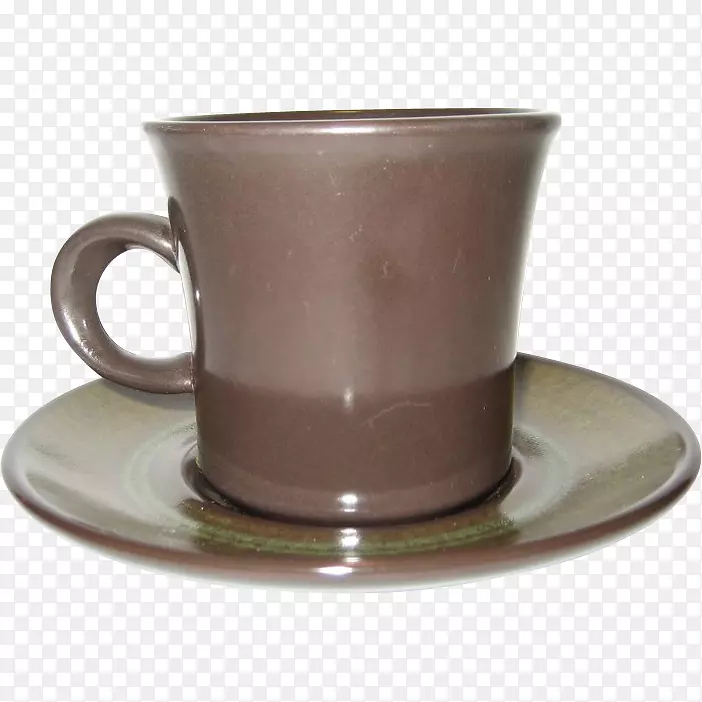 咖啡杯，意式浓缩咖啡，茶托，陶器，茶杯