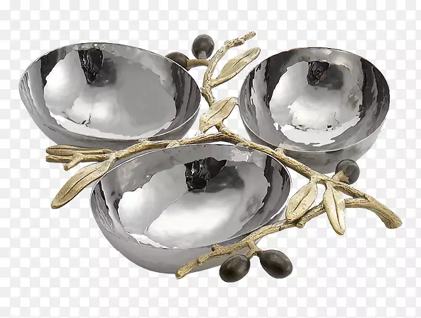 萨克斯第五大道布卢明代尔的珠宝销售碗-装饰橄榄枝
