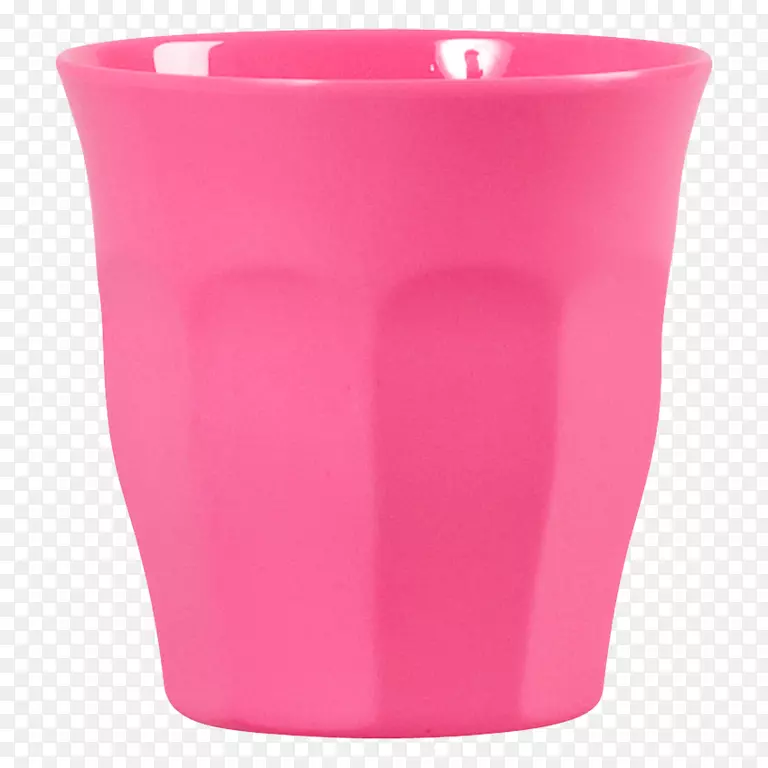 塑料花盆粉红m杯