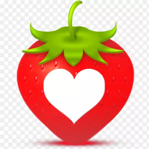 草莓电脑图标博客Facebook-草莓