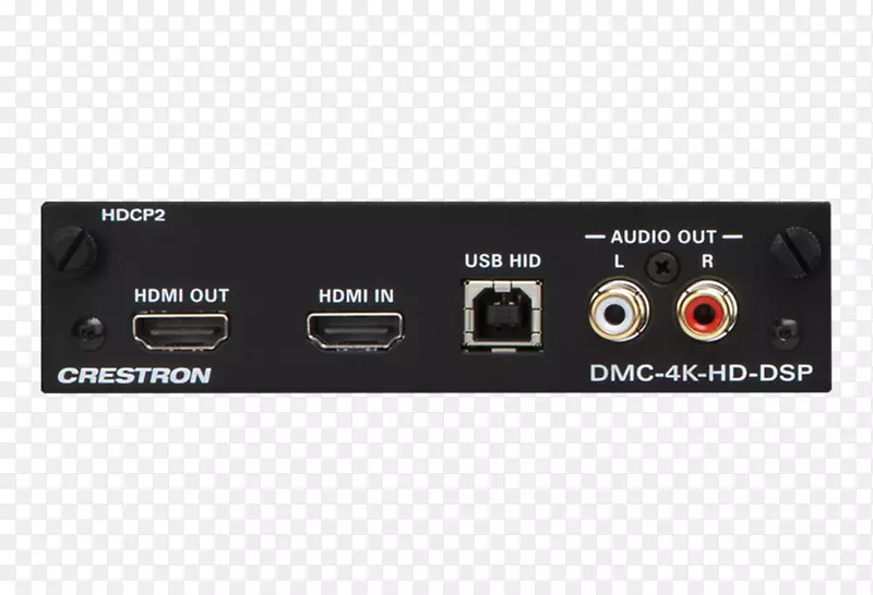 HDMI Crestron电子数字信号处理器Crestron DMC-4k-c 4k分辨率-avó；