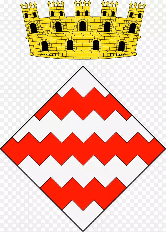 卡斯特勒·德尔瓦莱斯·马萨内·德拉塞尔瓦军徽-西姆博尔斯