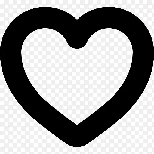 计算机图标心脏符号绘图-心脏
