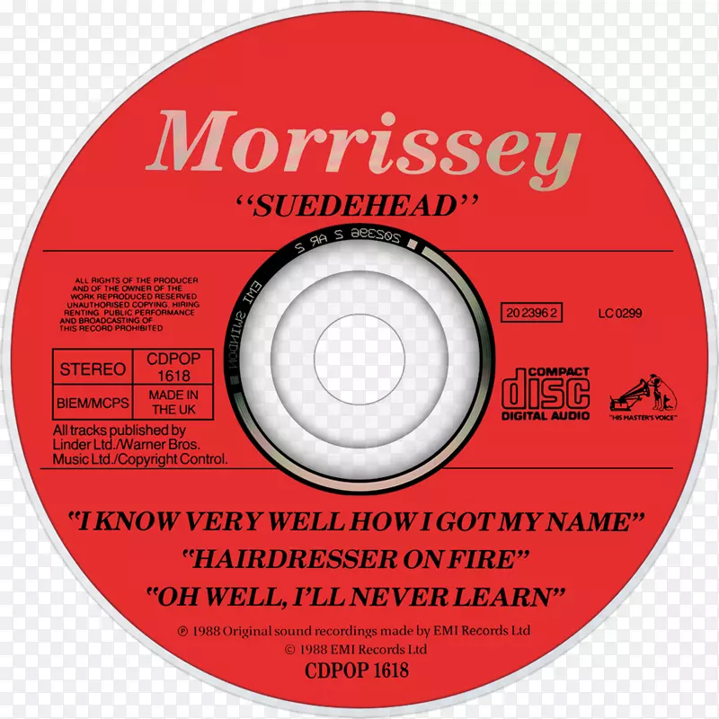 火焰品牌上的CD Morrissey理发师-Morrissey