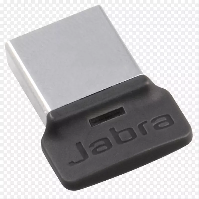 膝上型电脑集团Jabra Link 370耳机适配器.膝上型计算机