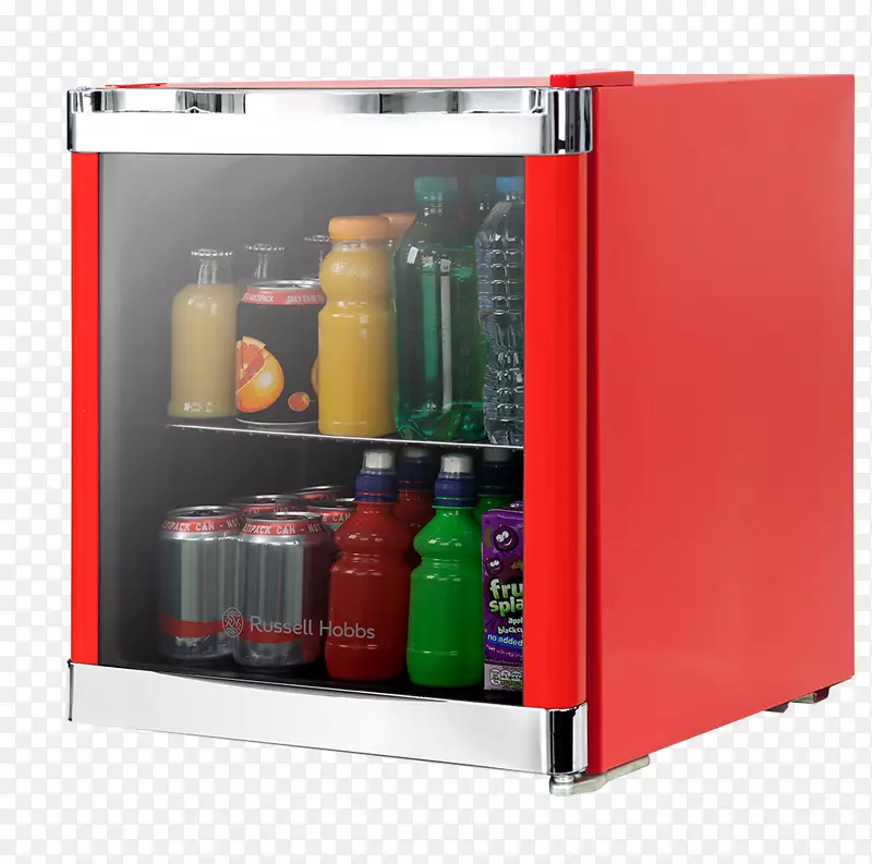 冰箱、葡萄酒冷却器、冰柜、玻璃饮料.单玻璃门