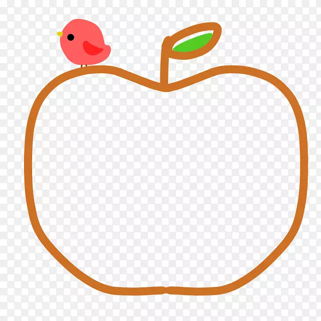 苹果语音气球水果剪贴画-苹果