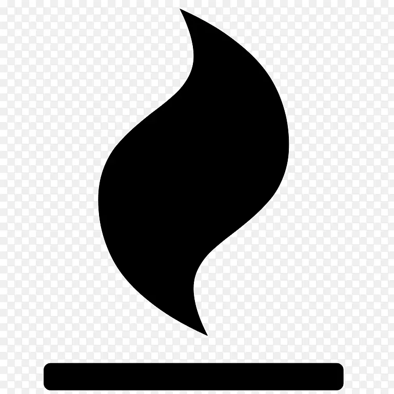 电脑图标字体令人敬畏的符号火焰符号
