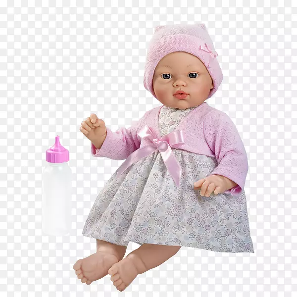 洋娃娃粉红色玩具连衣裙
