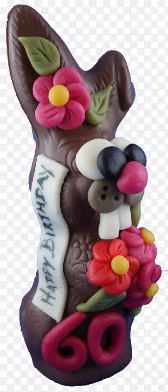 复活节兔女郎3月0蛋糕装饰-双日