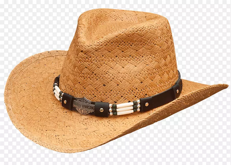 牛仔帽草帽哈雷戴维森帽子