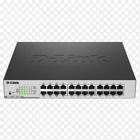 以太网交换机电源千兆以太网d-link dgs-1100-08-poe